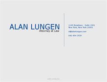 Tablet Screenshot of alanlungen.com